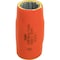 Gray Tools 15mm X 1/2" Drive, 12 Point Standard Length, 1000V Insulated M1215-I - alternate 1